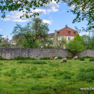 Eckpavillons von Schloss Unterschwaningen